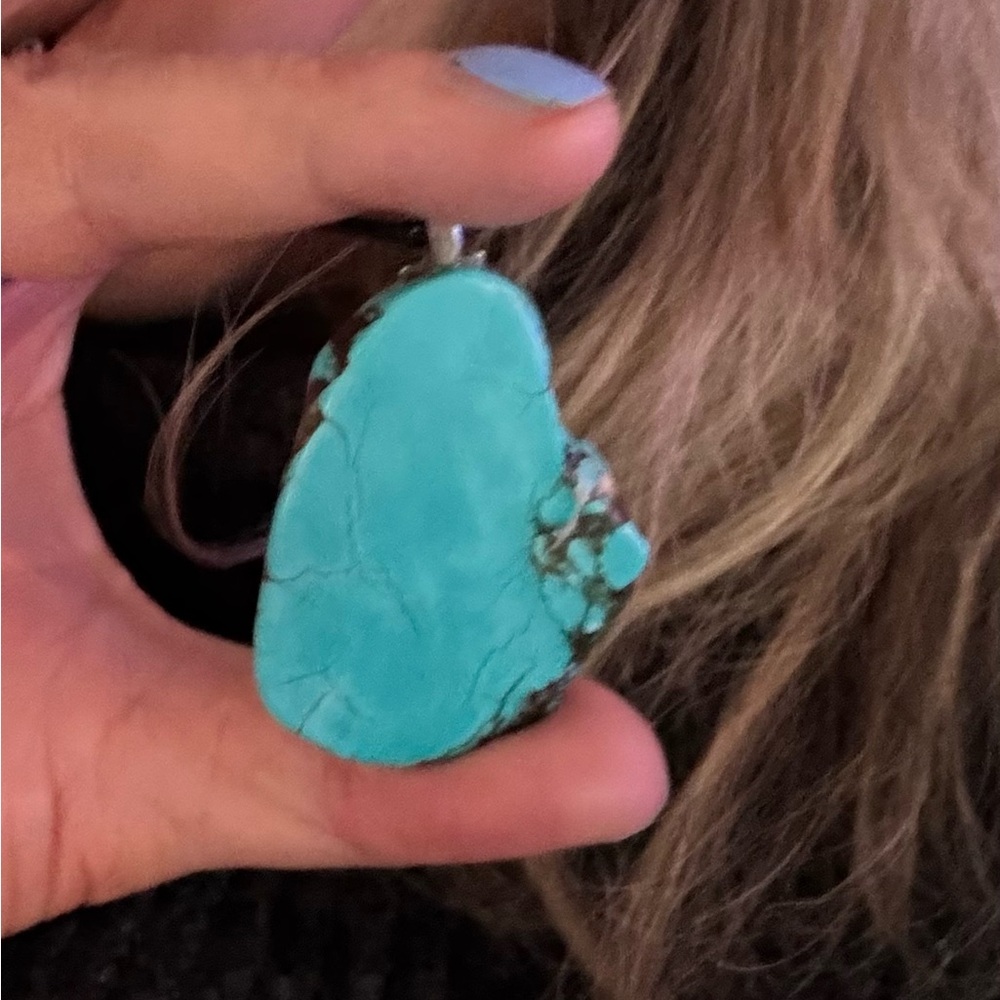 Turquoise Pendant Necklace